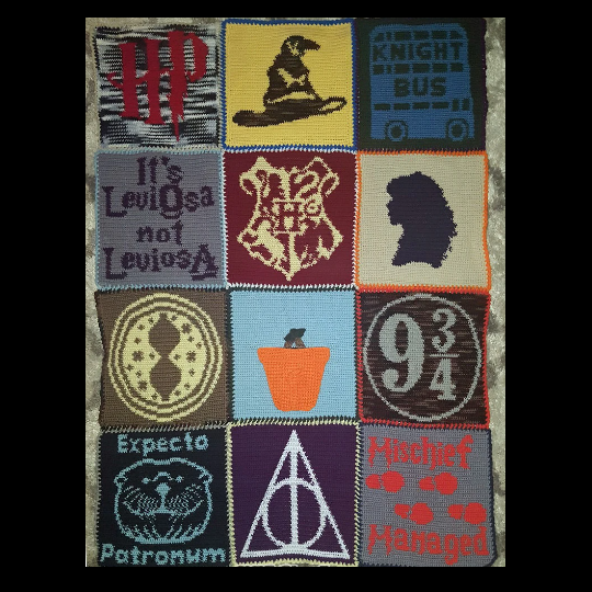 Harry potter crafts, Harry potter blanket, Harry potter crochet